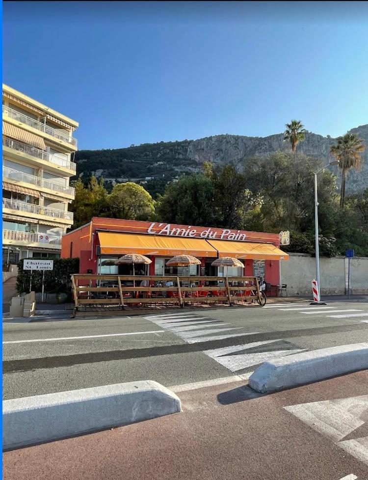 Studio La Cigale Bord De Mer ม็องตง ภายนอก รูปภาพ