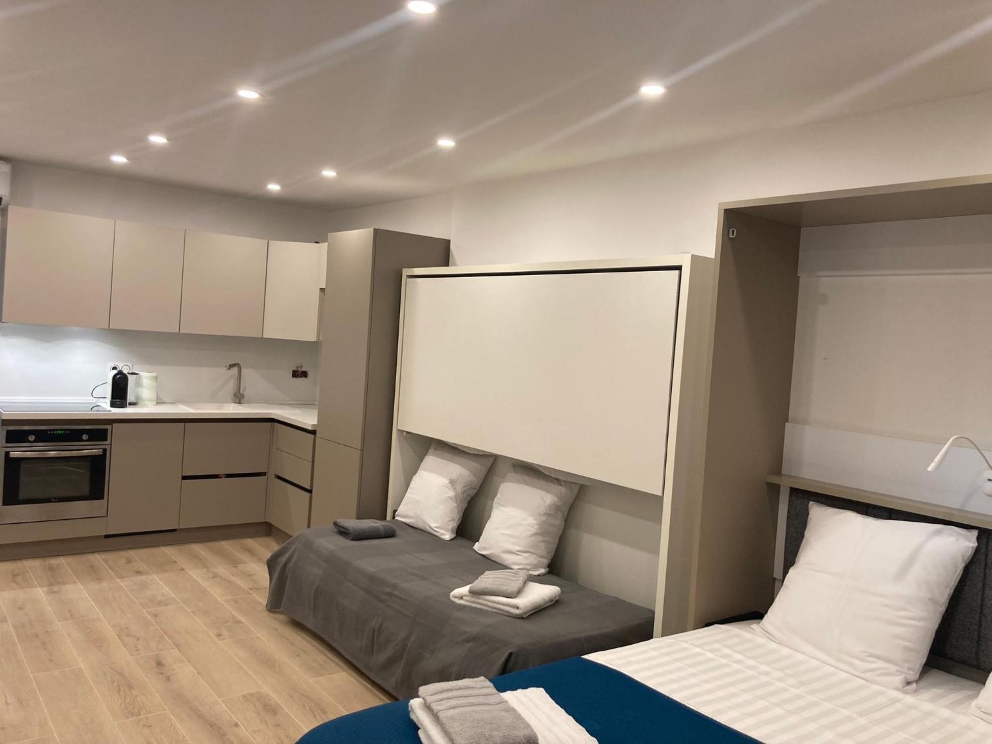 Studio La Cigale Bord De Mer ม็องตง ภายนอก รูปภาพ